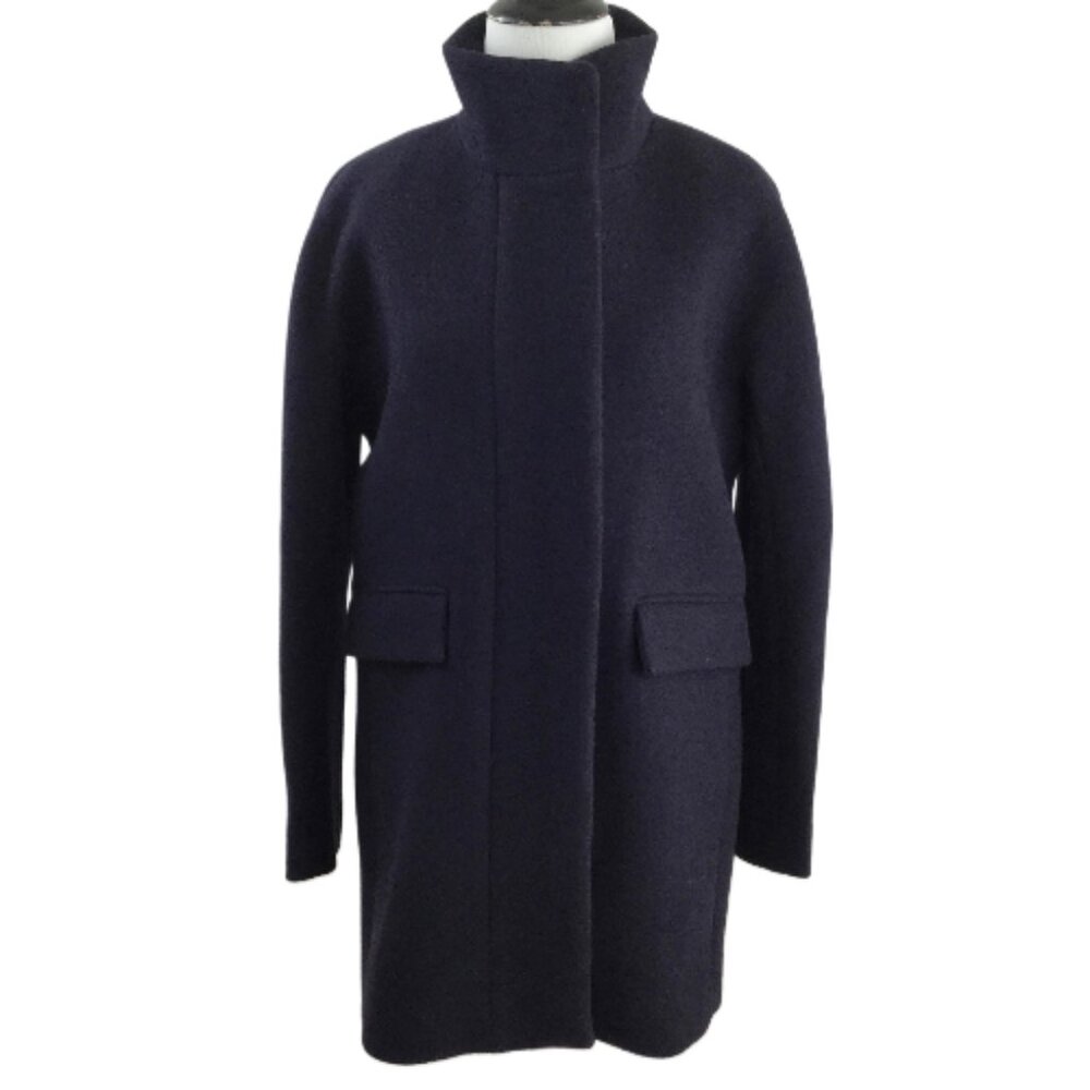 J. Crew Stadium Cloth Nello Gori Wool Blend Coat 2